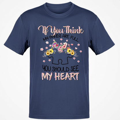 Classic Unisex T-Shirt - 2WF4RQEA - Navy - 7