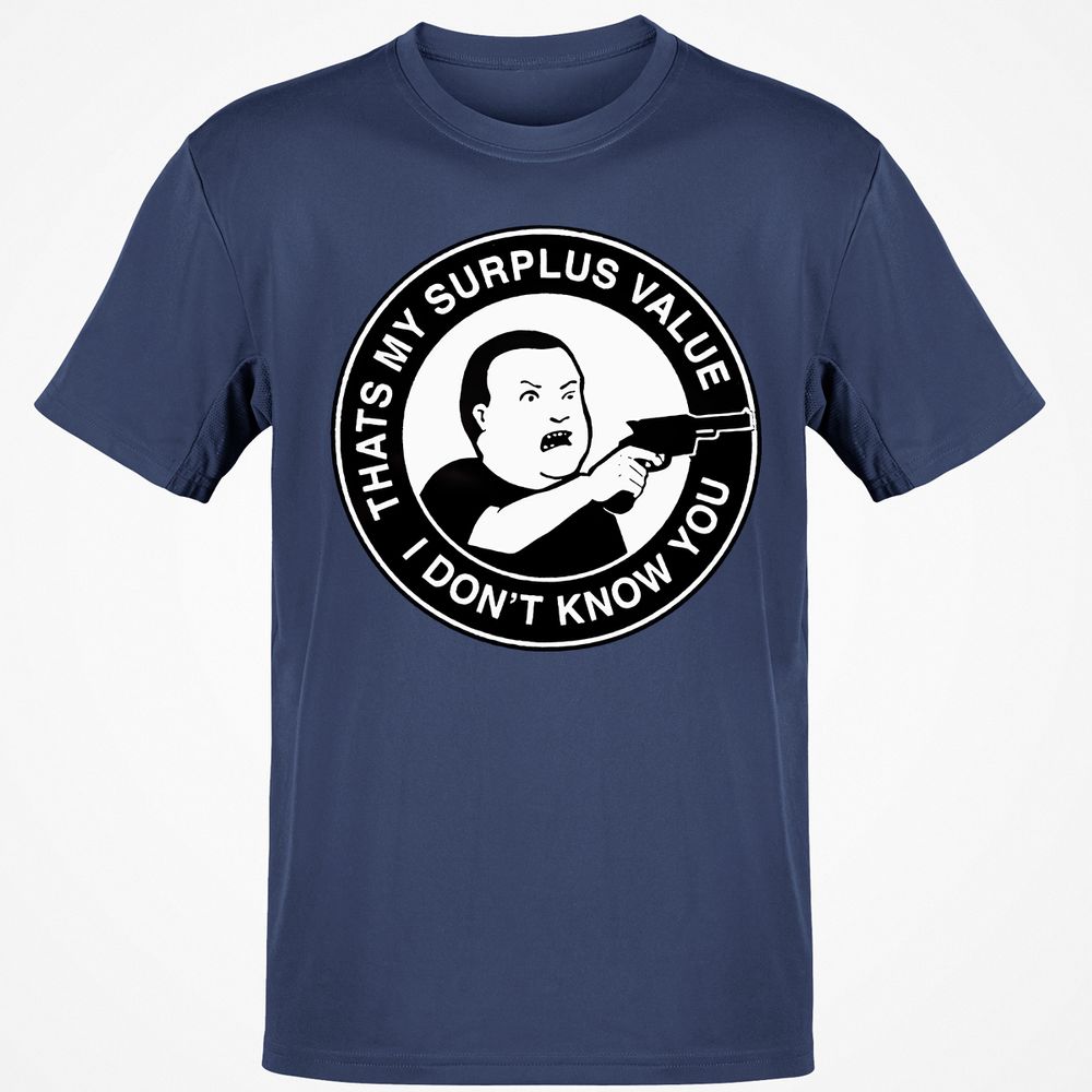 Classic Unisex T-Shirt - 4R9YD3V5 - Navy - 7