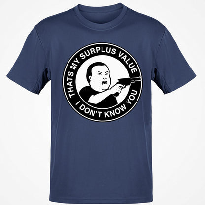 Classic Unisex T-Shirt - 4R9YD3V5 - Navy - 7