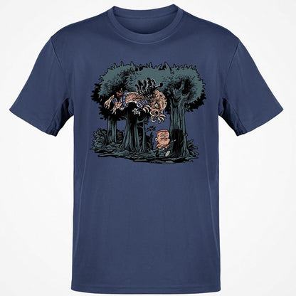 Classic Unisex T-Shirt - M4RL9GWQ - Navy - 7