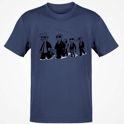 Classic Unisex T-Shirt - 91RKSREA - Navy - 7