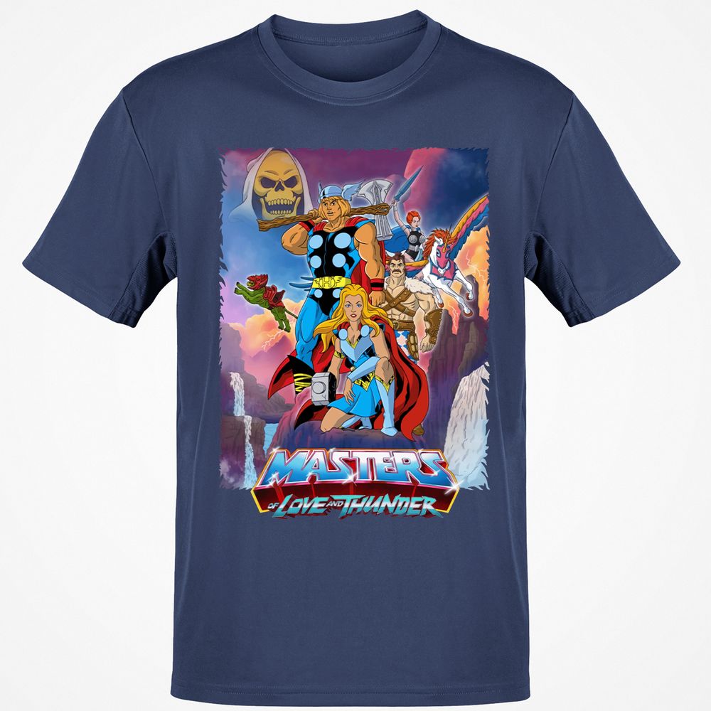 Classic Unisex T-Shirt - KMT9YAGQ - Navy - 7