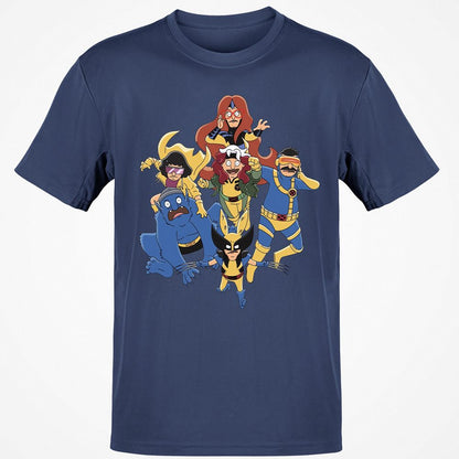 Classic Unisex T-Shirt - X4J9WDNK - Navy - 7