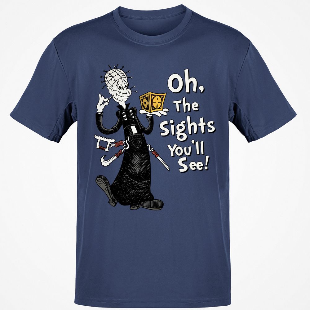 Classic Unisex T-Shirt - ZJD75F9X - Navy - 7