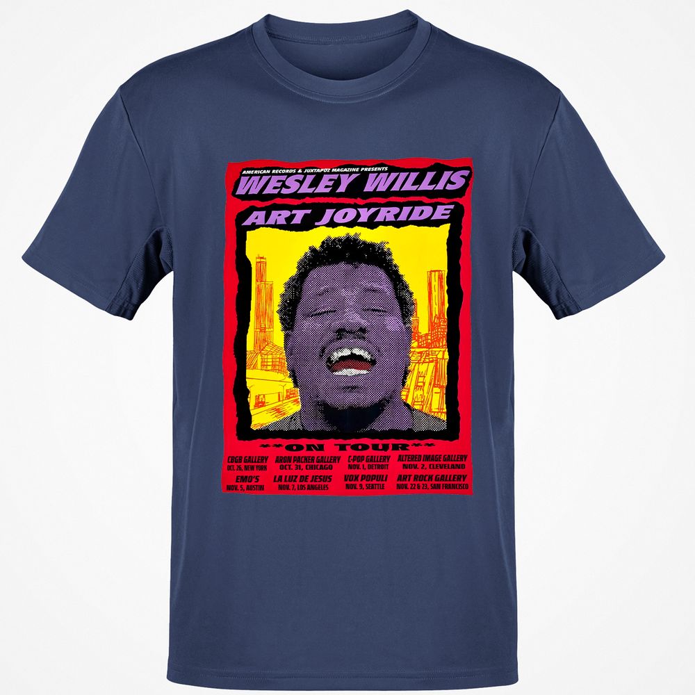WESLEY WILLIS - ART JOYRIDE - Navy - 7