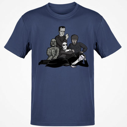 Classic Unisex T-Shirt - QHUAWHGV - Navy - 7