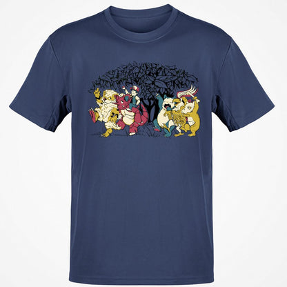 Classic Unisex T-Shirt - Q44RWH7G - Navy - 7