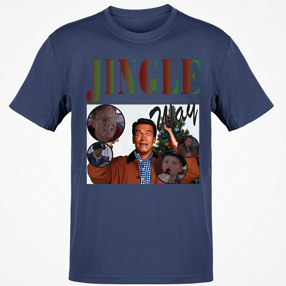 Classic Unisex T-Shirt - T5VL7UJR - Navy - 7