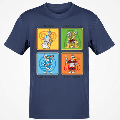 Classic Unisex T-Shirt - RE85DB6Q - Navy - 7