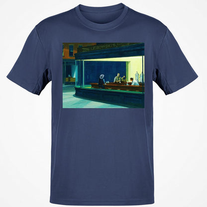 Classic Unisex T-Shirt - 4HBF8C86 - Navy - 7
