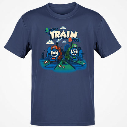 Classic Unisex T-Shirt - ETTLCWXG - Navy - 7