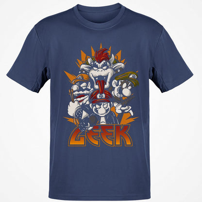 Classic Unisex T-Shirt - ZUE7DLEM - Navy - 7