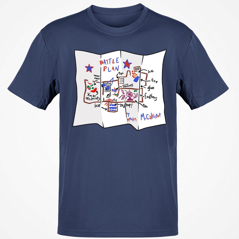 Classic Unisex T-Shirt - YBEQ544E - Navy - 7