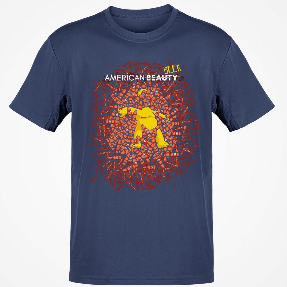 Classic Unisex T-Shirt - Y8BQV1KH - Navy - 7