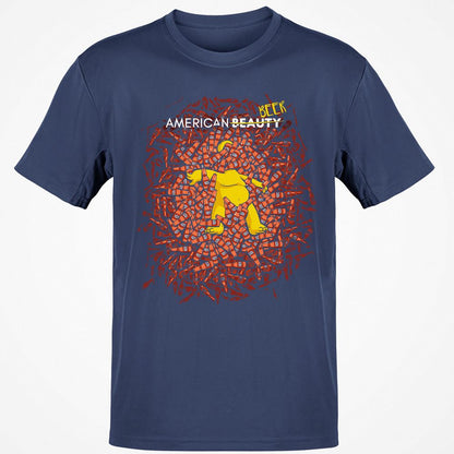 Classic Unisex T-Shirt - Y8BQV1KH - Navy - 7