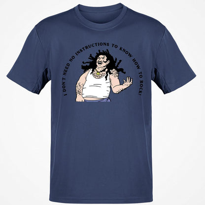 Classic Unisex T-Shirt - 7AB8S4Z3 - Navy - 7