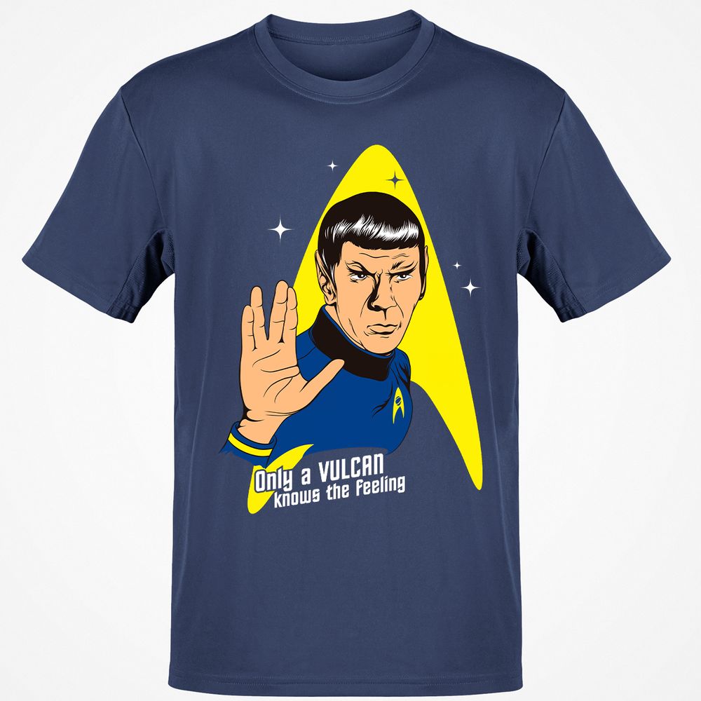 Classic Unisex T-Shirt - CRX7BV3X - Navy - 7