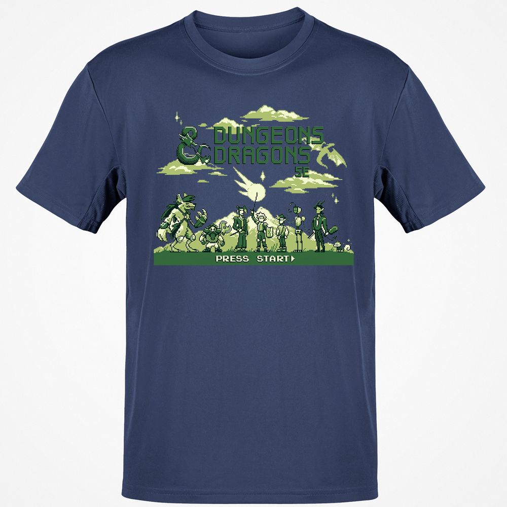 Classic Unisex T-Shirt - 5LEG2RJR - Navy - 7