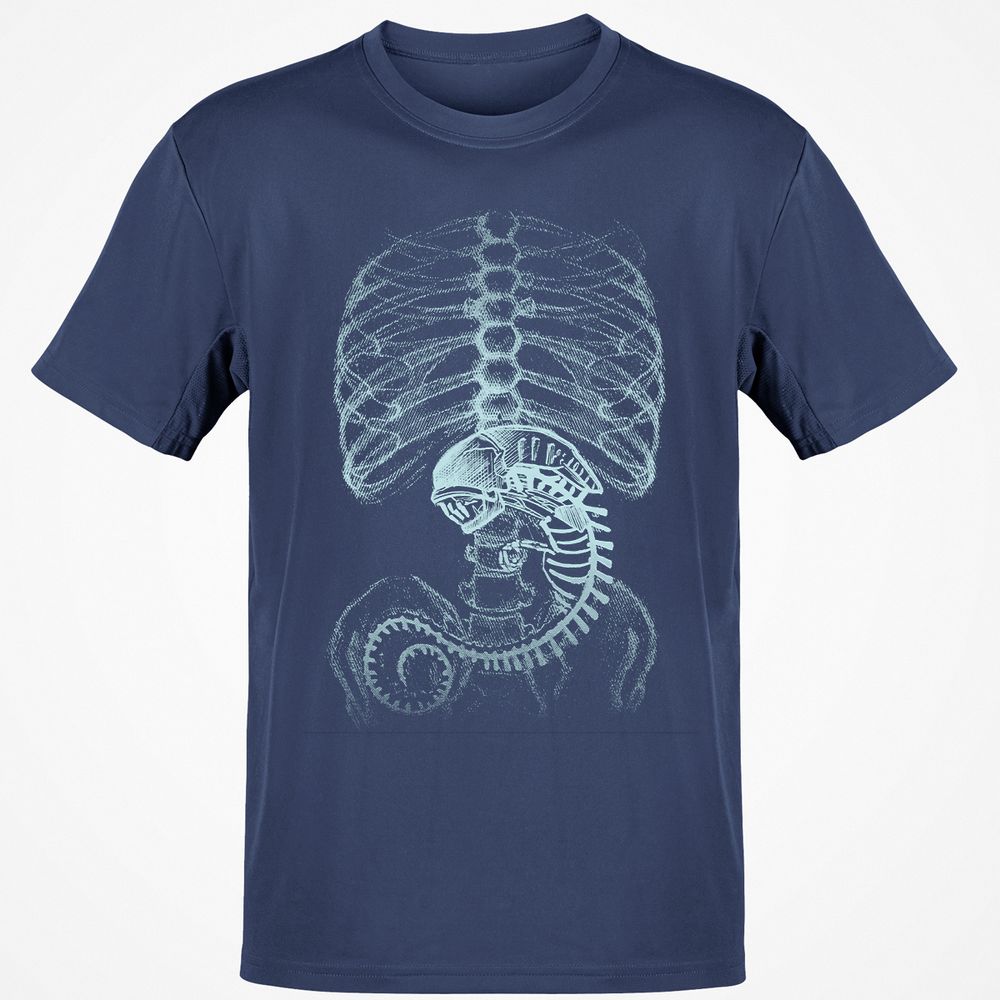Classic Unisex T-Shirt - D7BHCQK4 - Navy - 7