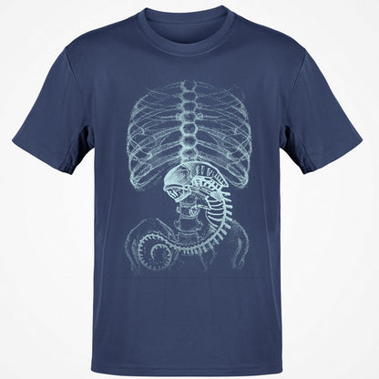Classic Unisex T-Shirt - D7BHCQK4 - Navy - 7
