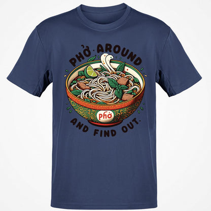 Classic Unisex T-Shirt - 5C1PYB3J - Navy - 7