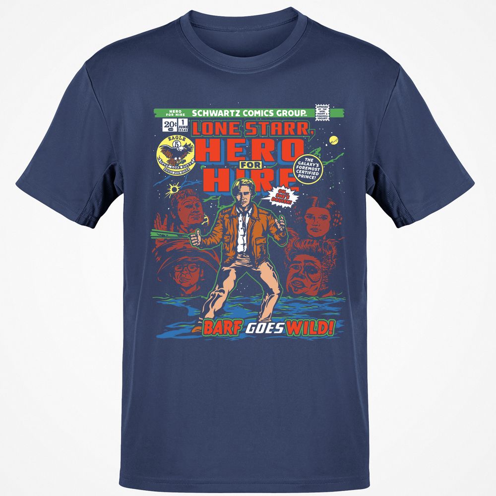 Classic Unisex T-Shirt - DJLJN2QJ - Navy - 7
