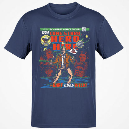 Classic Unisex T-Shirt - DJLJN2QJ - Navy - 7
