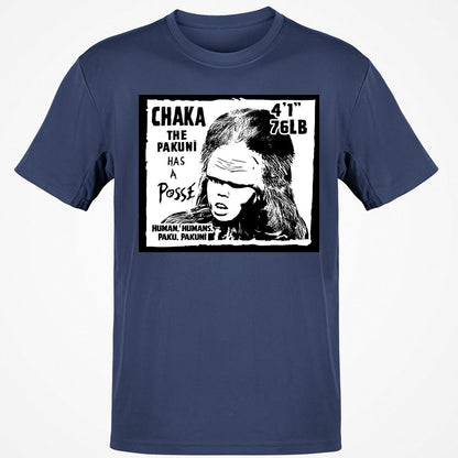 Classic Unisex T-Shirt - H3CKT6S6 - Navy - 7