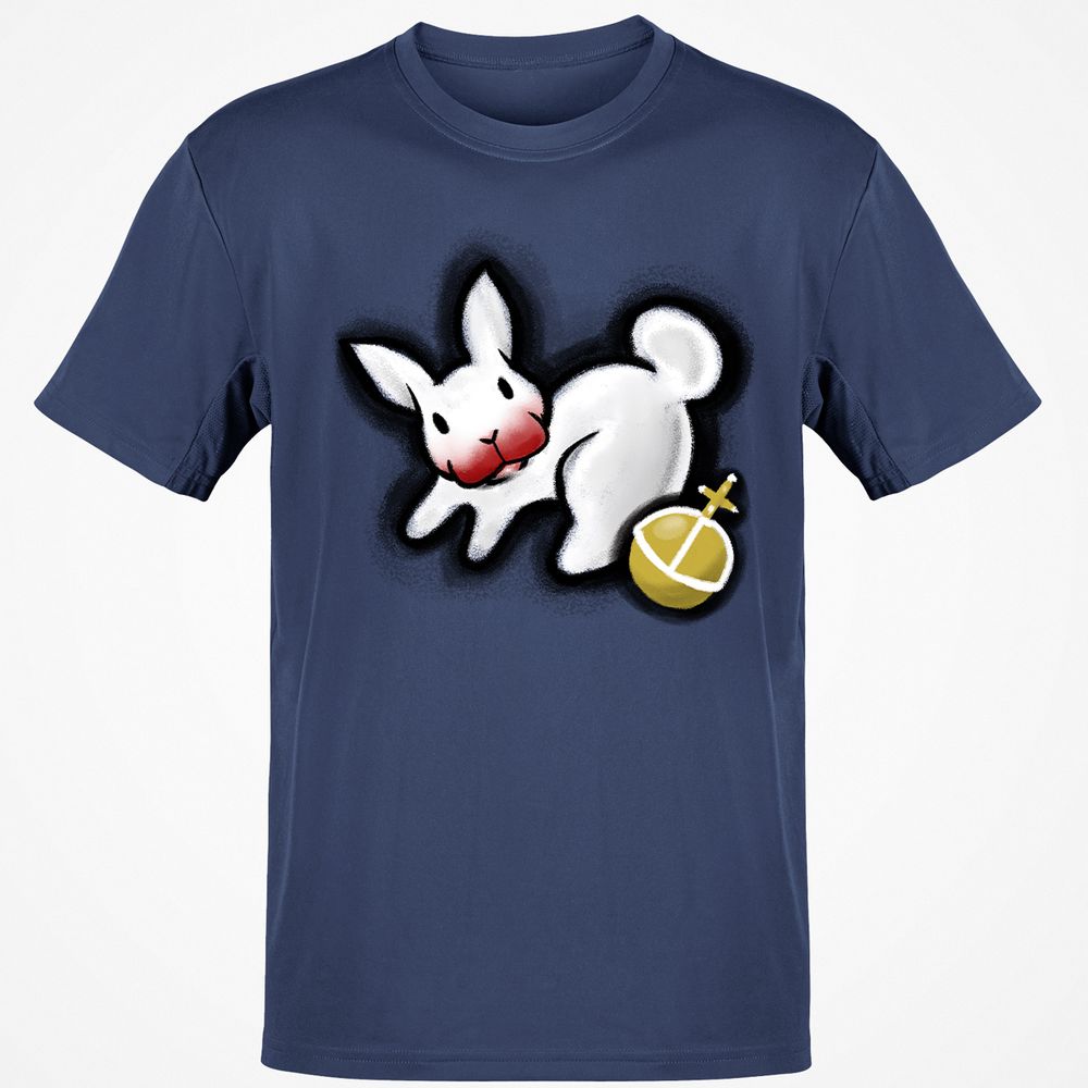 Classic Unisex T-Shirt - QQTB9W3L - Navy - 7