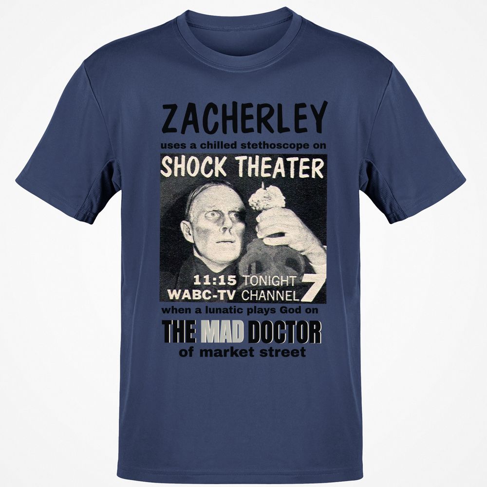 Classic Unisex T-Shirt - TZH1QTKW - Navy - 7