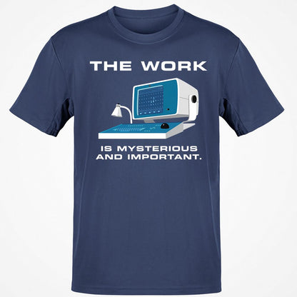 Classic Unisex T-Shirt - AB6N9Z6H - Navy - 7