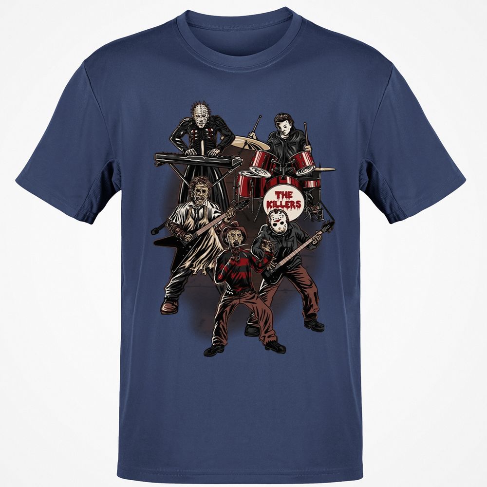 Classic Unisex T-Shirt - HRRU3KCY - Navy - 7