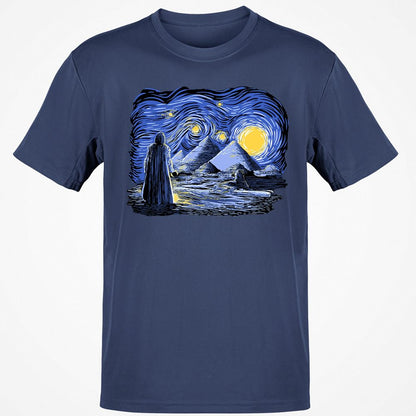 Classic Unisex T-Shirt - UVVEFDDU - Navy - 7