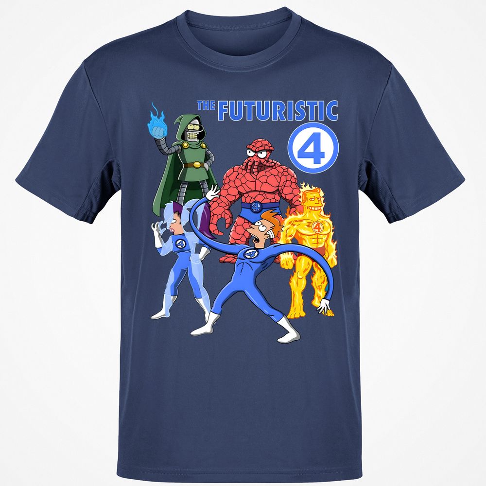 Classic Unisex T-Shirt - RX9XBK8M - Navy - 7