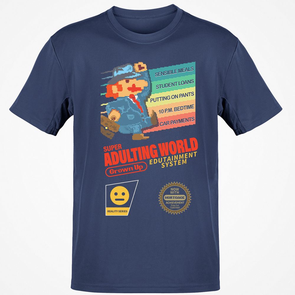 Classic Unisex T-Shirt - ZSSUBUB9 - Navy - 7