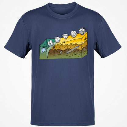 Classic Unisex T-Shirt - L3PDJN56 - Navy - 7