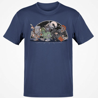 Classic Unisex T-Shirt - 1XBWCNYL - Navy - 7