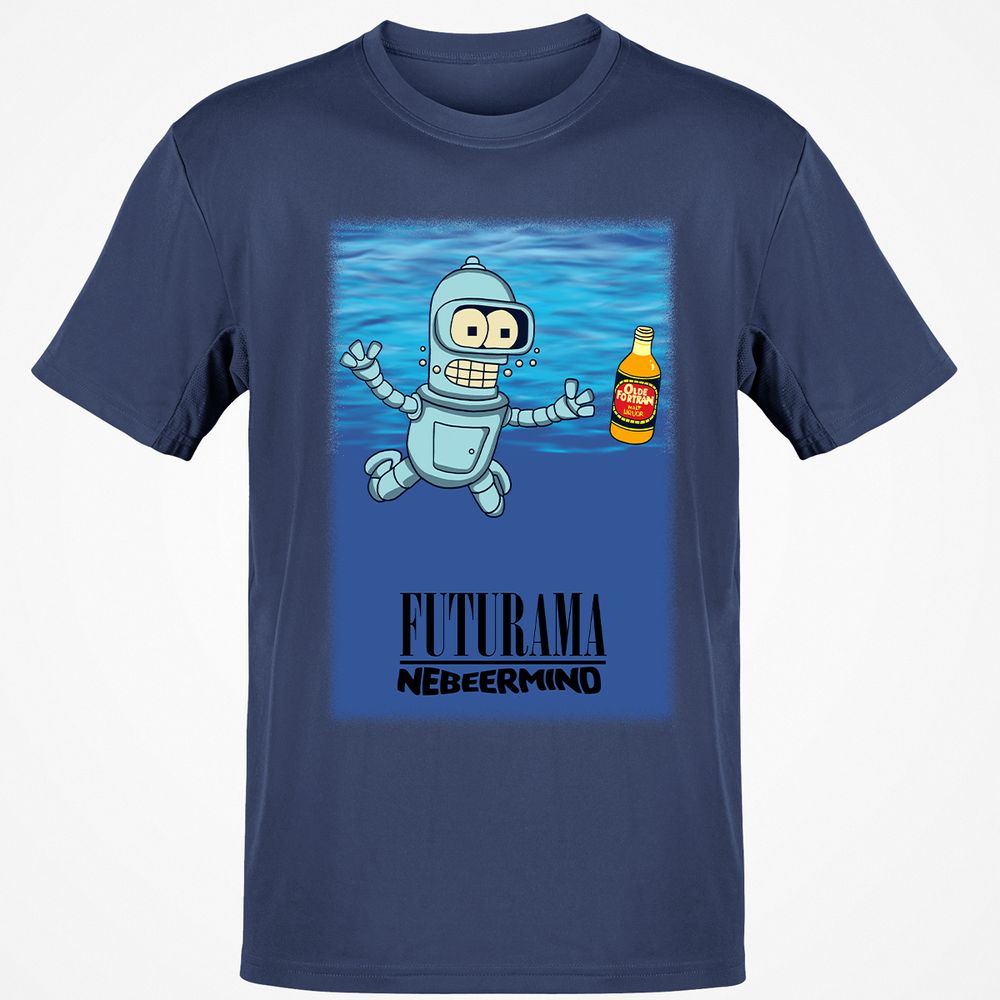 Classic Unisex T-Shirt - ZU4MGFEV - Navy - 7