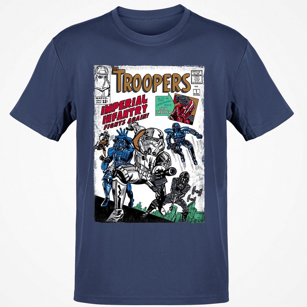 Classic Unisex T-Shirt - U73YU5F9 - Navy - 7