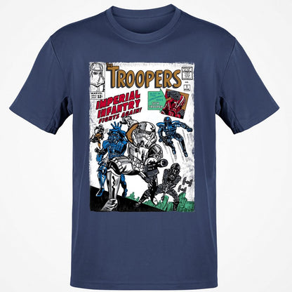 Classic Unisex T-Shirt - U73YU5F9 - Navy - 7