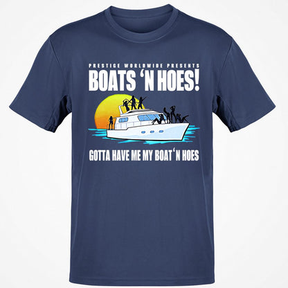 Classic Unisex T-Shirt - F57G5FVK - Navy - 7