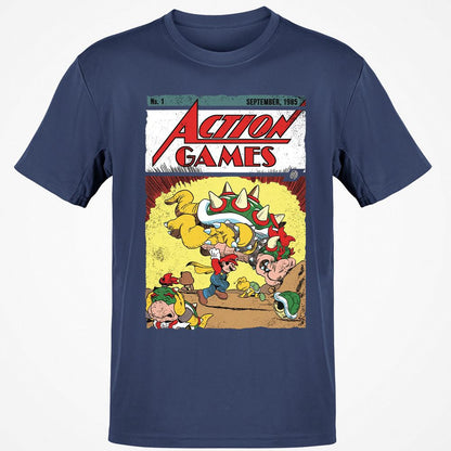 Classic Unisex T-Shirt - 1BQMVXT6 - Navy - 7