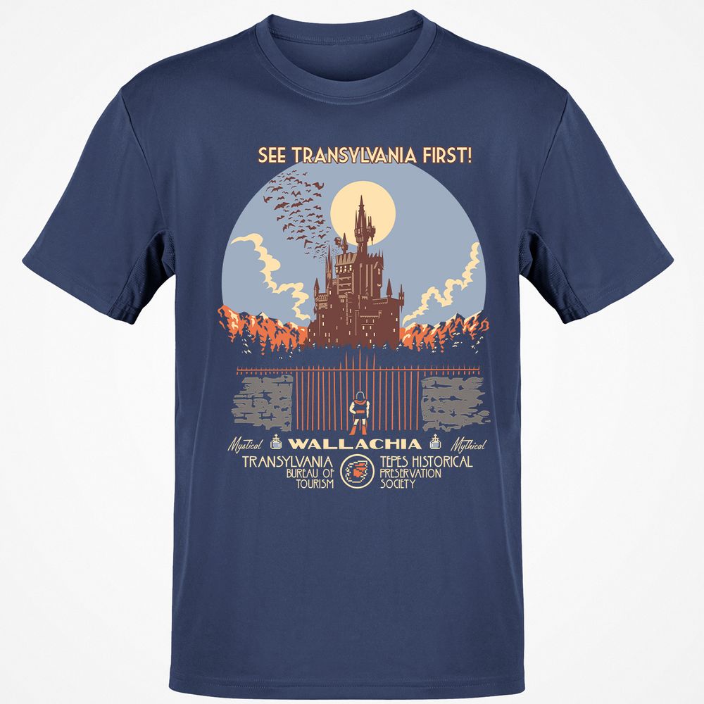 Classic Unisex T-Shirt - M7VYJN25 - Navy - 7