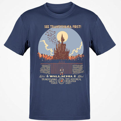 Classic Unisex T-Shirt - M7VYJN25 - Navy - 7