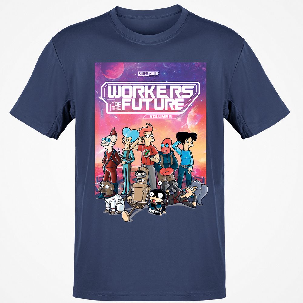 Classic Unisex T-Shirt - 5BKFHCTQ - Navy - 7