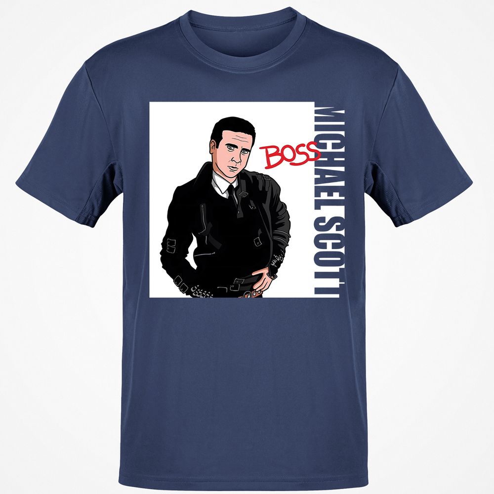 Classic Unisex T-Shirt - HUXNX8M1 - Navy - 7