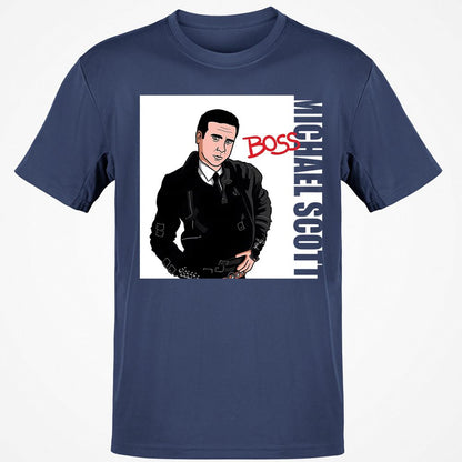 Classic Unisex T-Shirt - HUXNX8M1 - Navy - 7