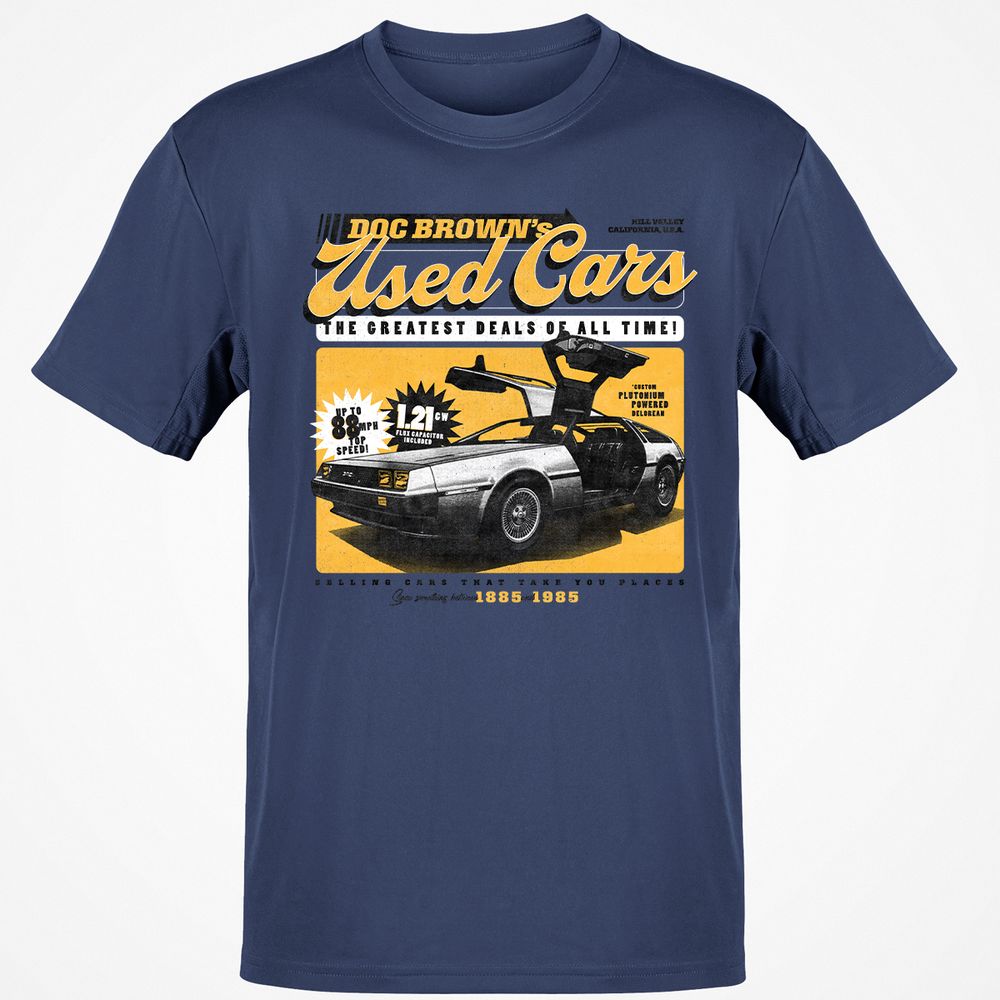 Classic Unisex T-Shirt - C2UV6VC1 - Navy - 7