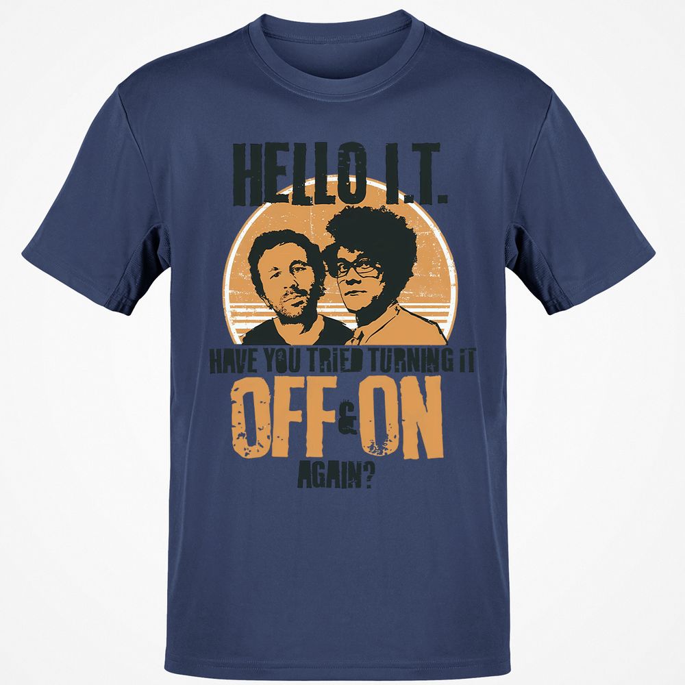 Have You Tried Turning It Off & On Again - Navy - 7