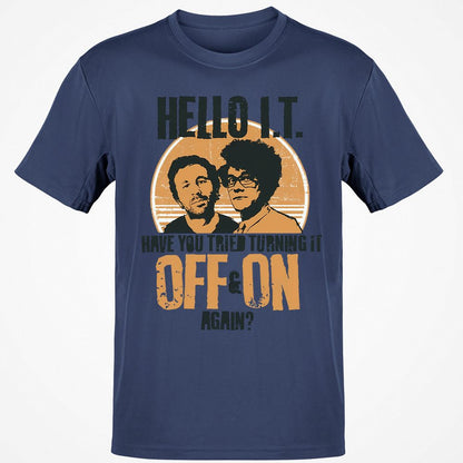 Have You Tried Turning It Off & On Again - Navy - 7